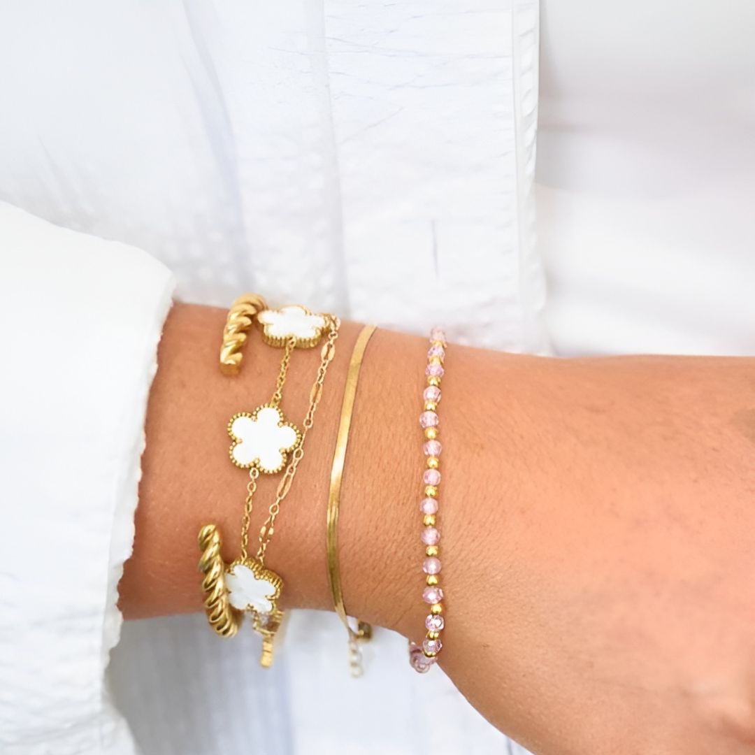 Clover Charm Bracelet