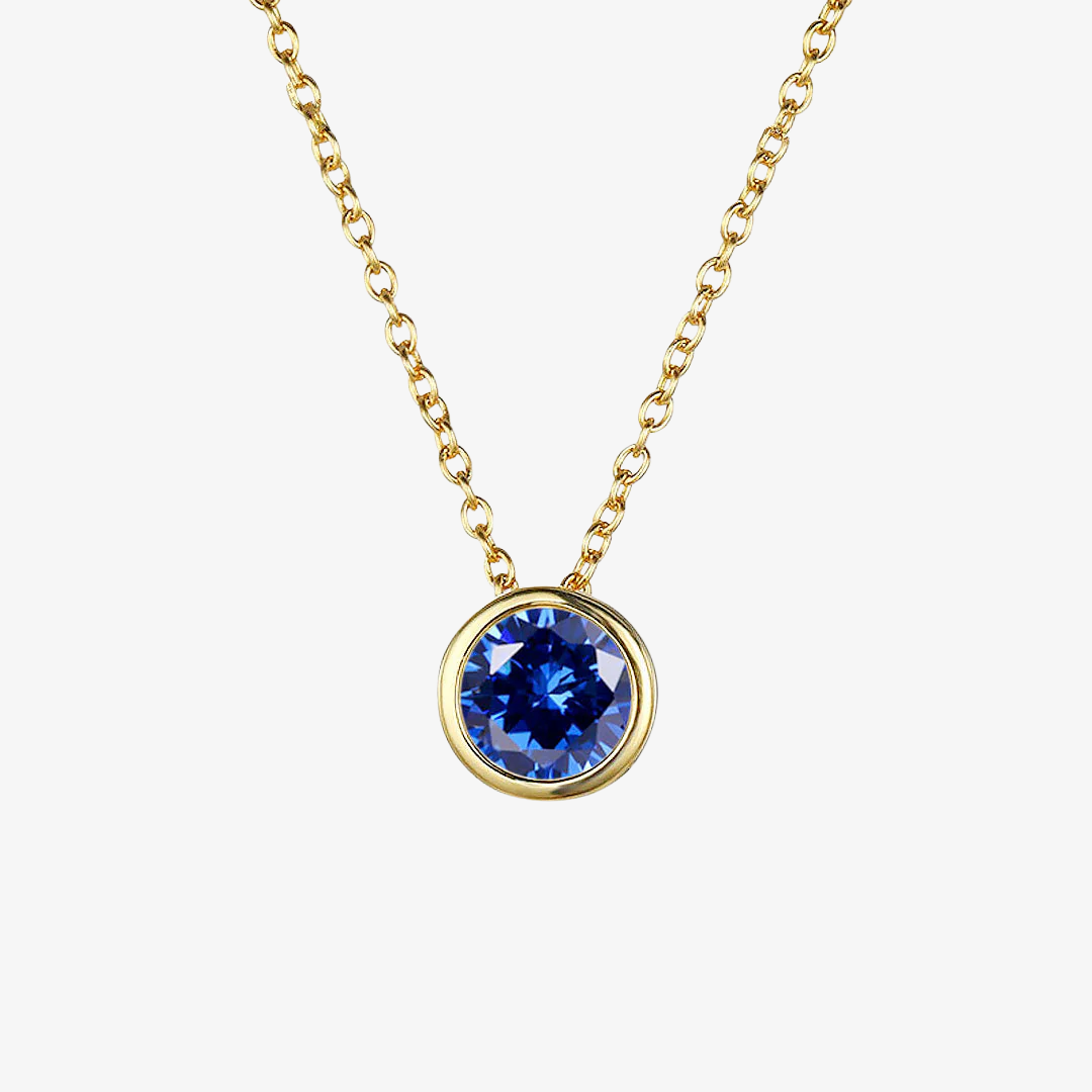 Finelure Birthstone Pendant Necklace
