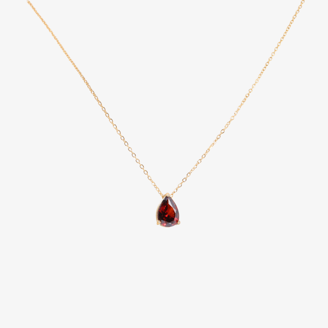 Icy Birthstone Pendant Necklace Design