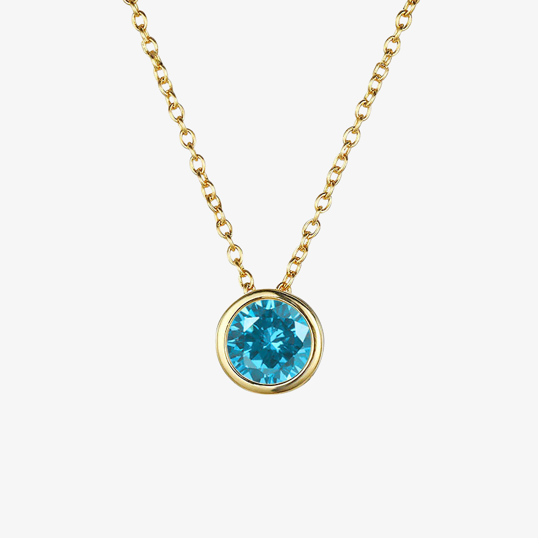 Luna Birthstone Necklace