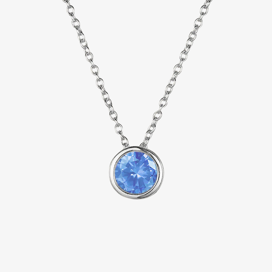Finelure Birthstone Pendant Necklace
