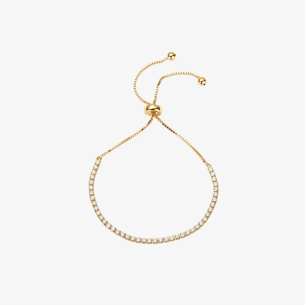 Aura Adjustable Tennis Bracelet