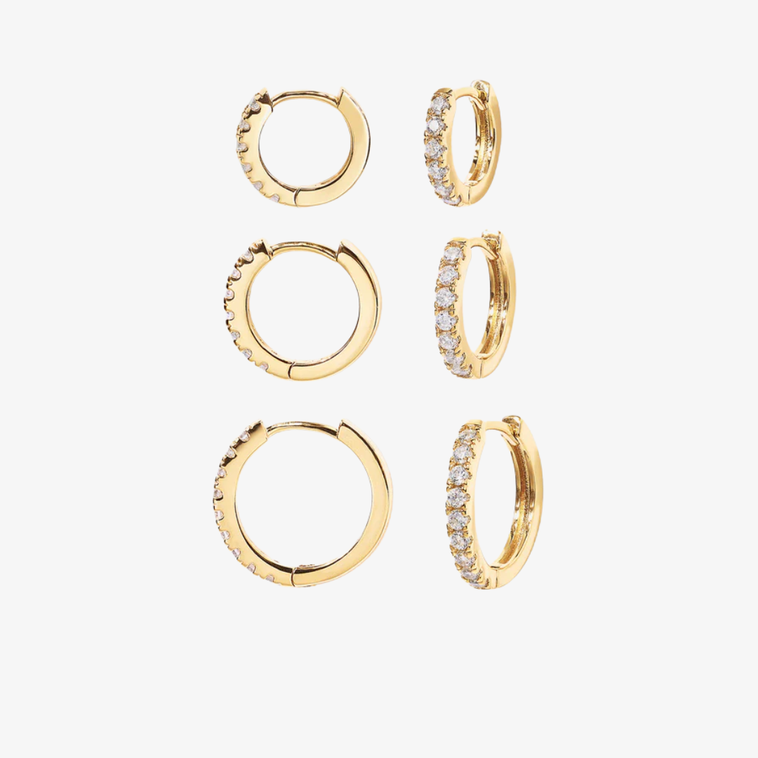 Tiny Hoop Earring Bundle