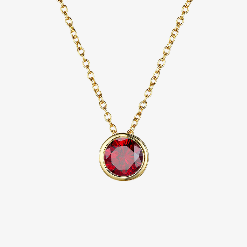 Finelure Birthstone Pendant Necklace