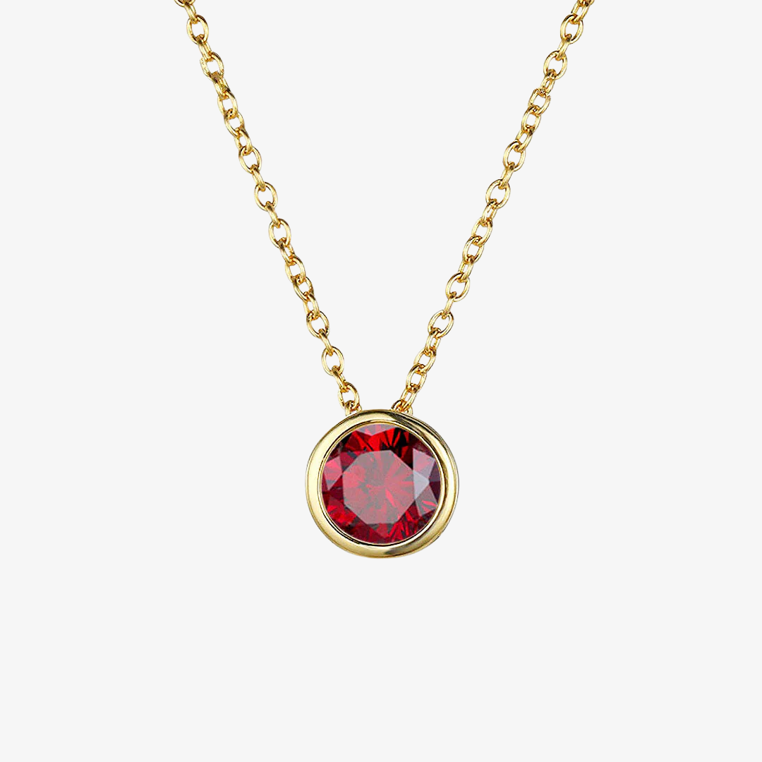 Finelure Birthstone Pendant Necklace