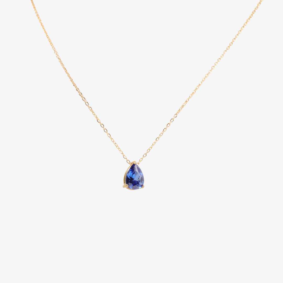 Icy Birthstone Pendant Necklace Design