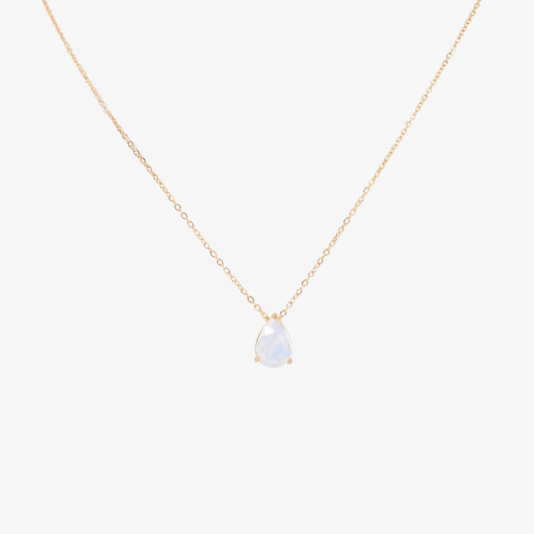 Icy Birthstone Pendant Necklace Design