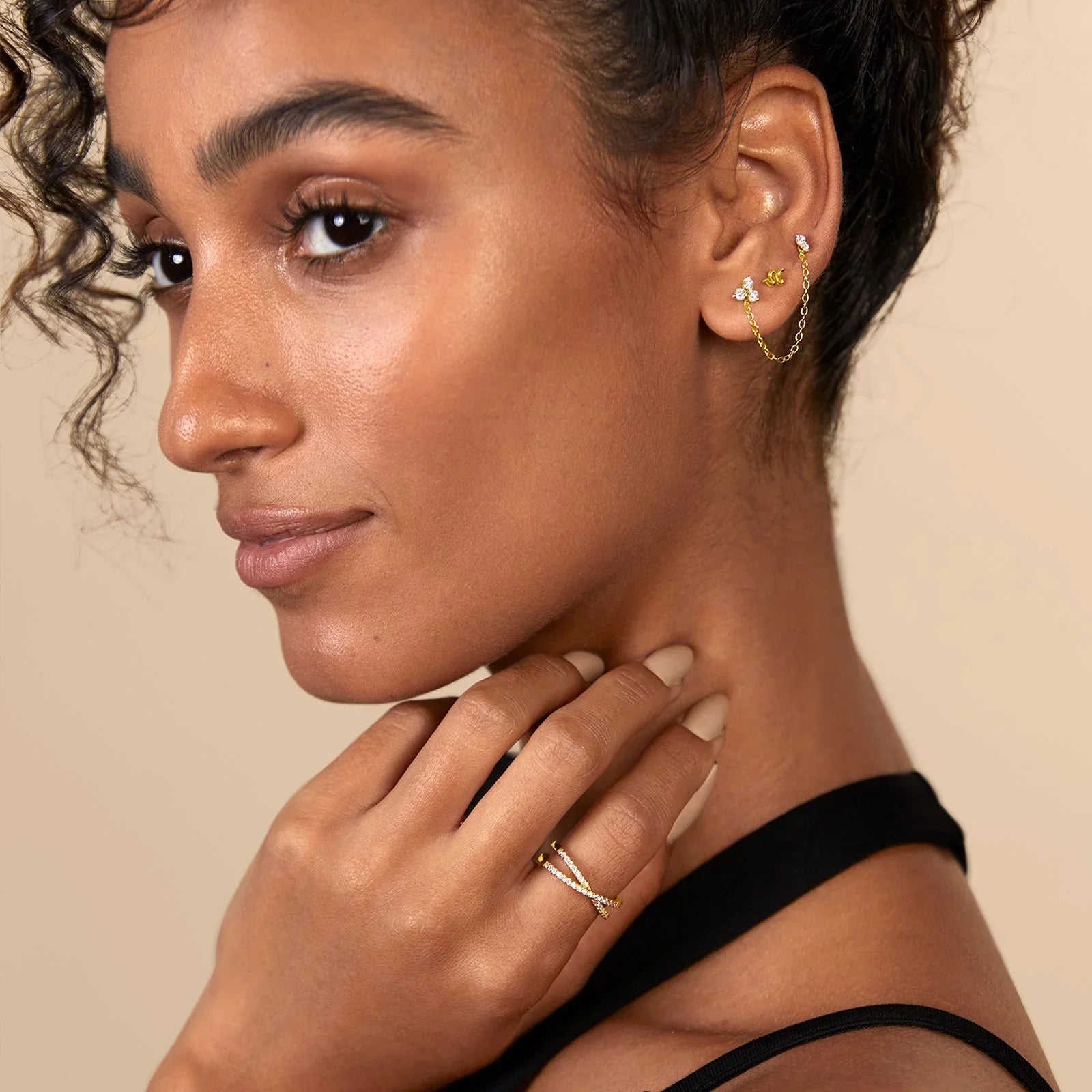 Mini Crystal Flat Back Studs