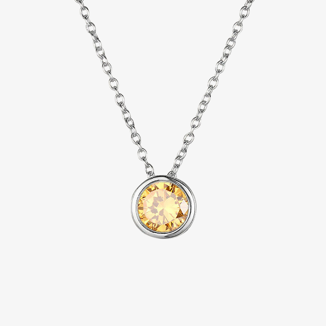 Luna Birthstone Necklace