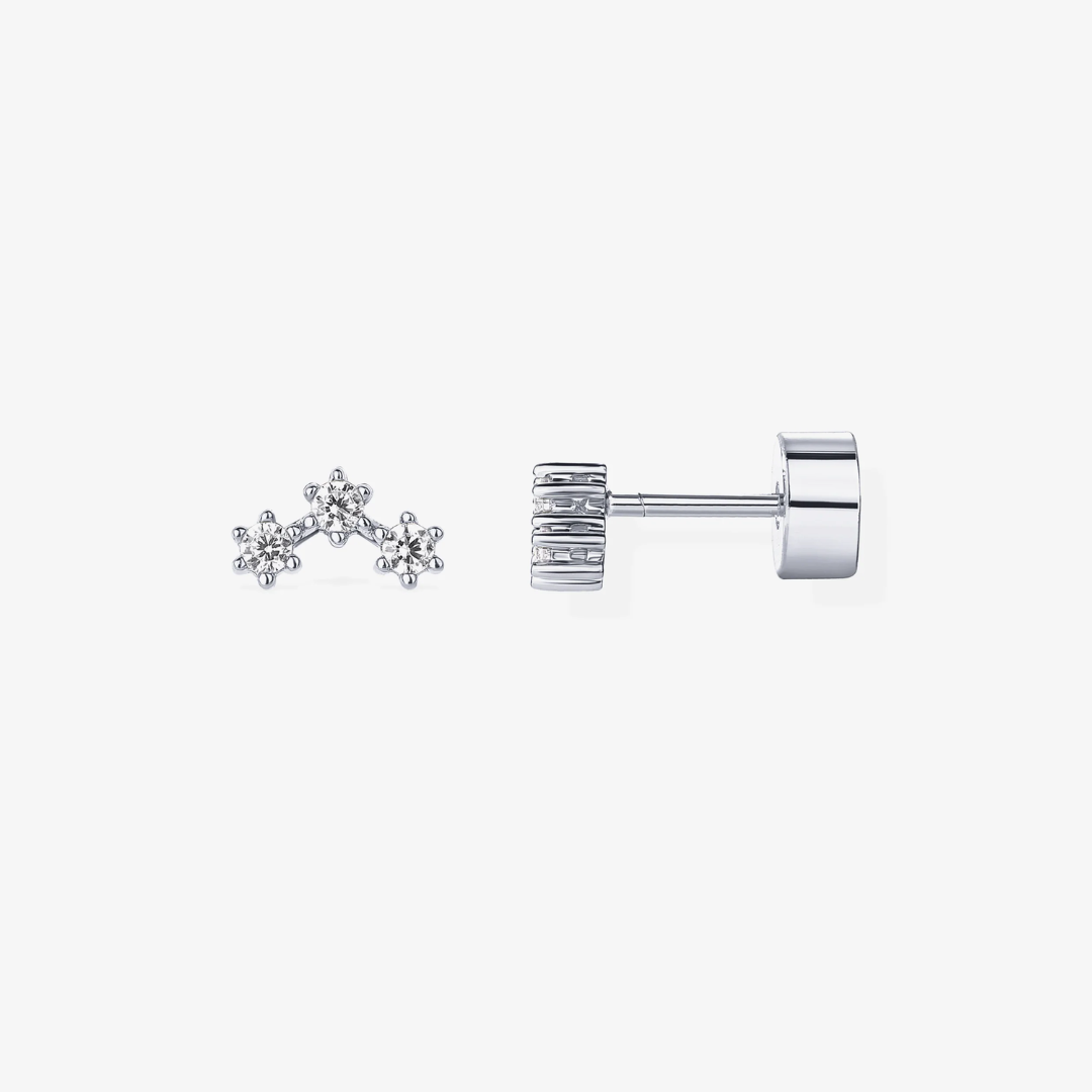 Mini Cluster Starburst Flat Back Studs