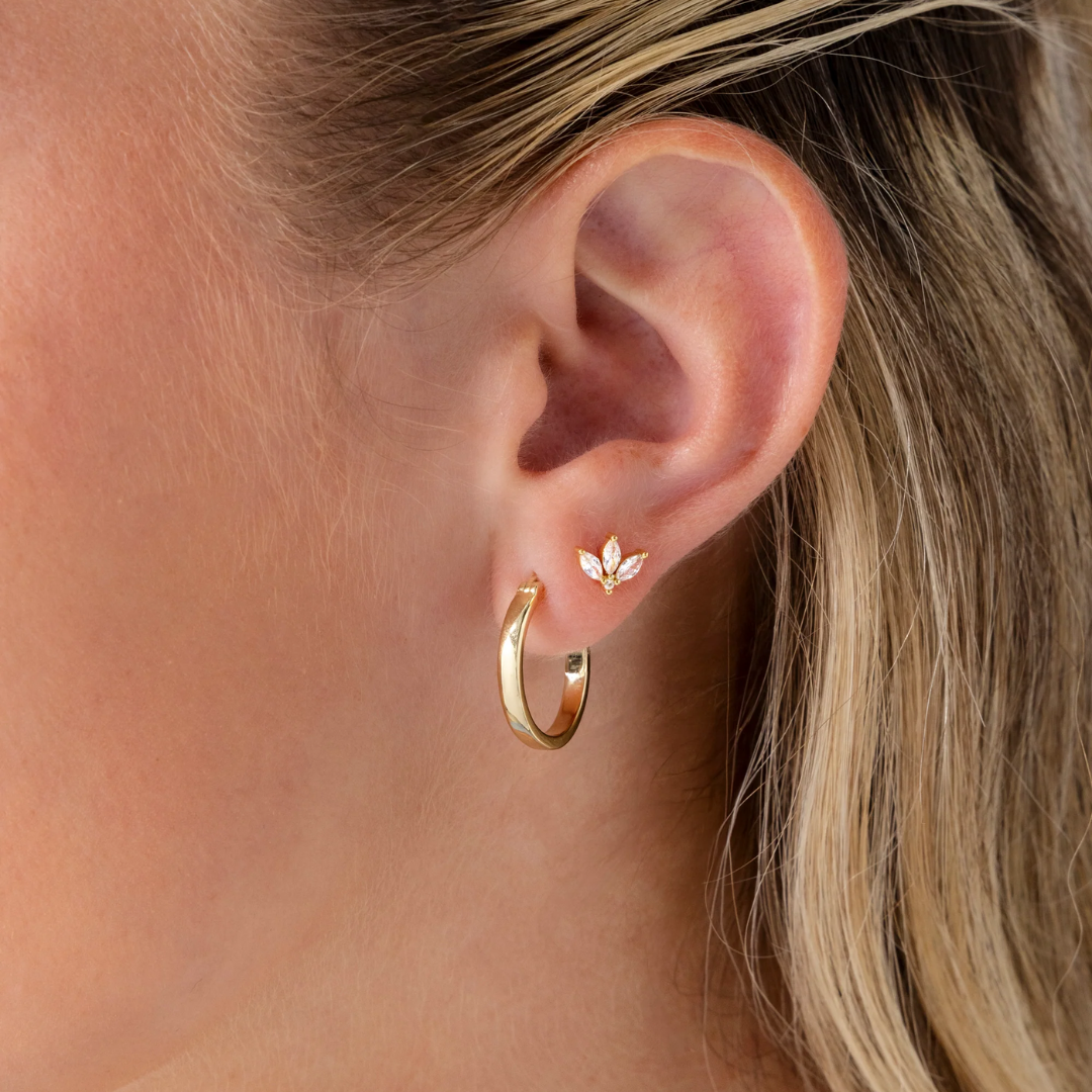 Mini Petals Flat Back Studs