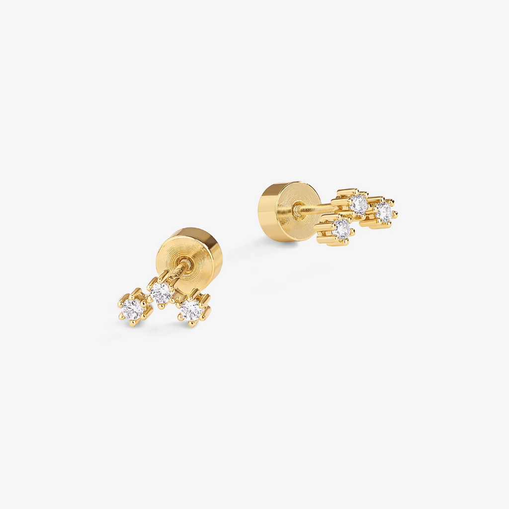 Mini Cluster Starburst Flat Back Studs