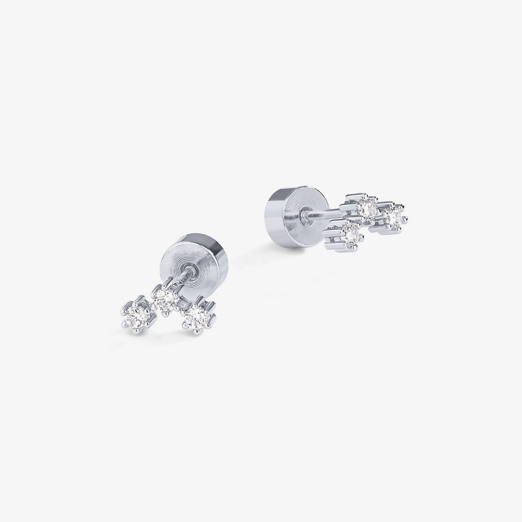 Mini Cluster Starburst Flat Back Studs