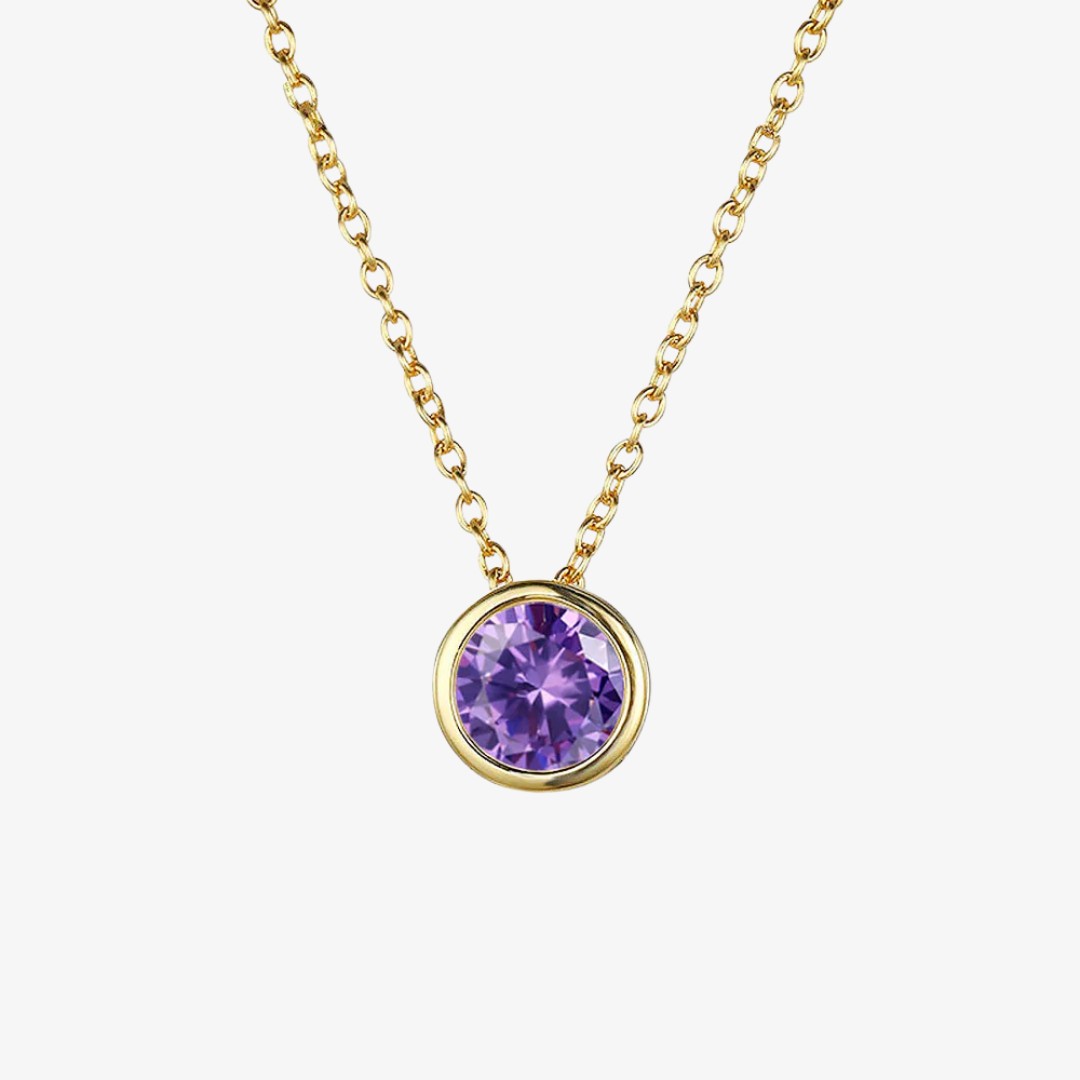 Luna Birthstone Necklace