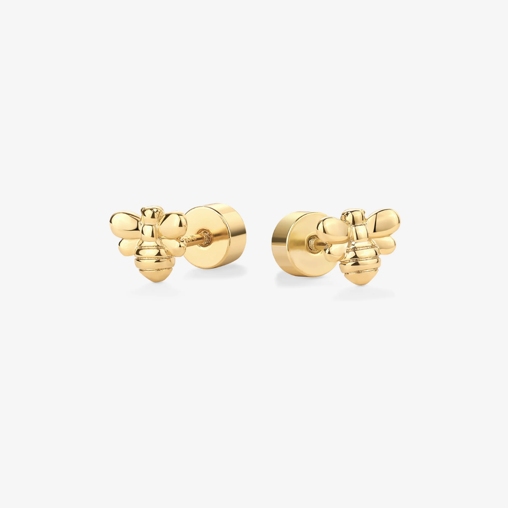 Mini Honey Bee Flat Back Studs