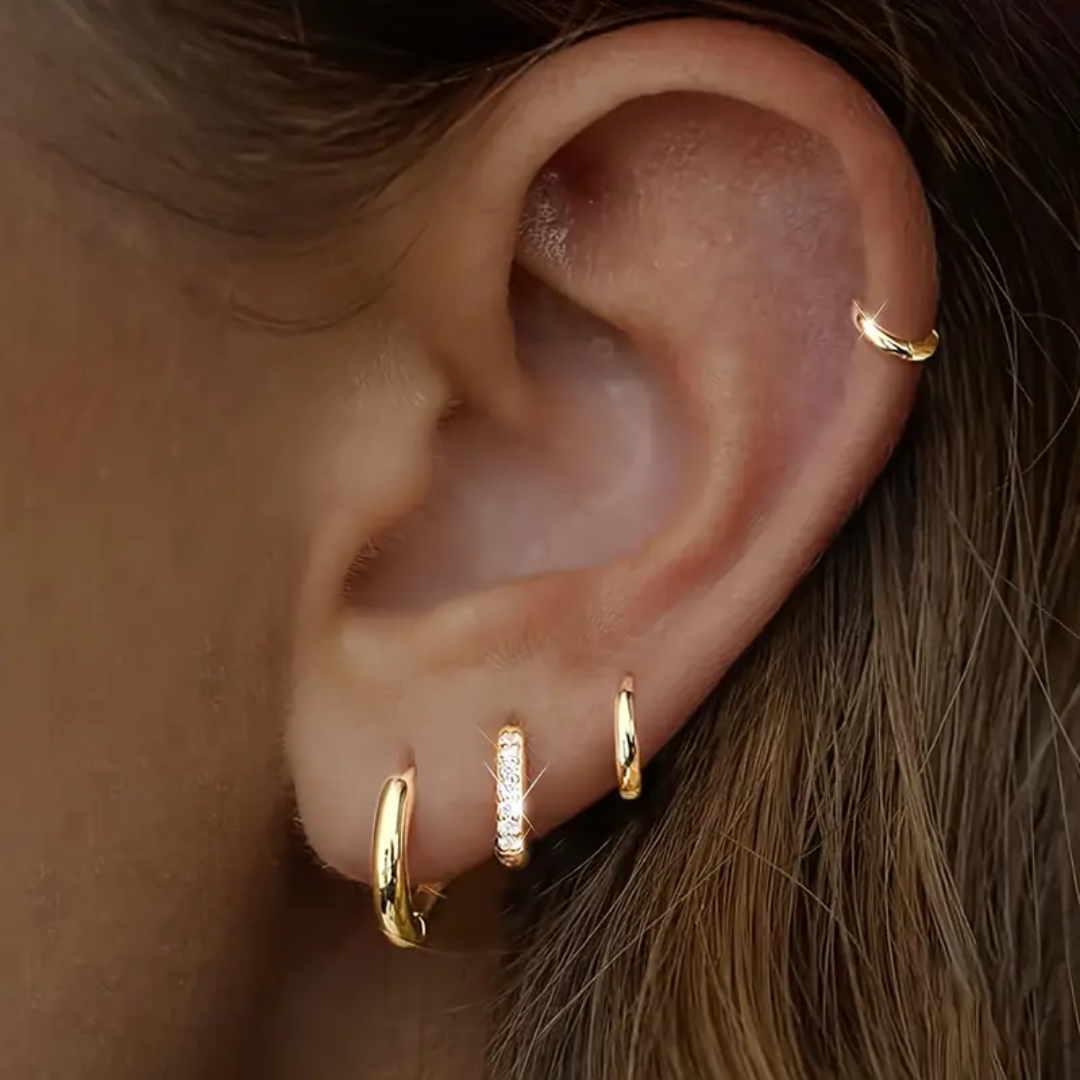 Belle Mini Hoop Earring Collection