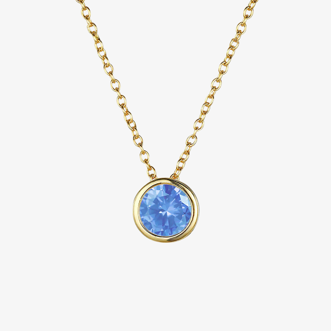 Finelure Birthstone Pendant Necklace