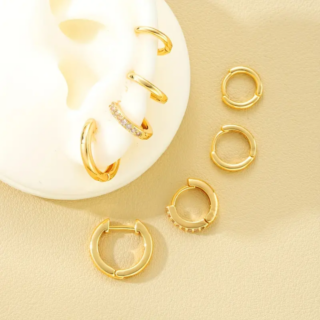 Belle Mini Hoop Earring Collection