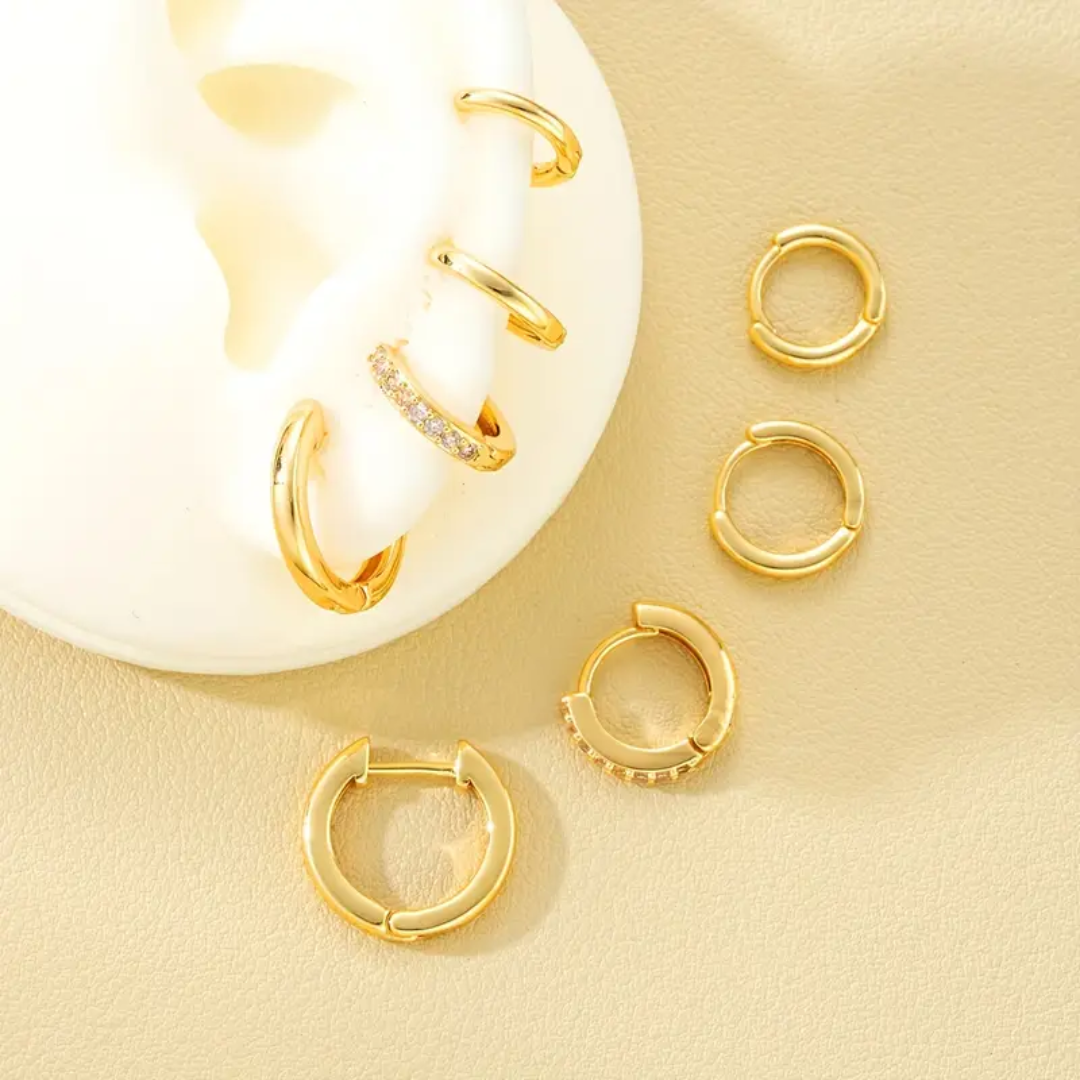Belle Mini Hoop Earring Collection