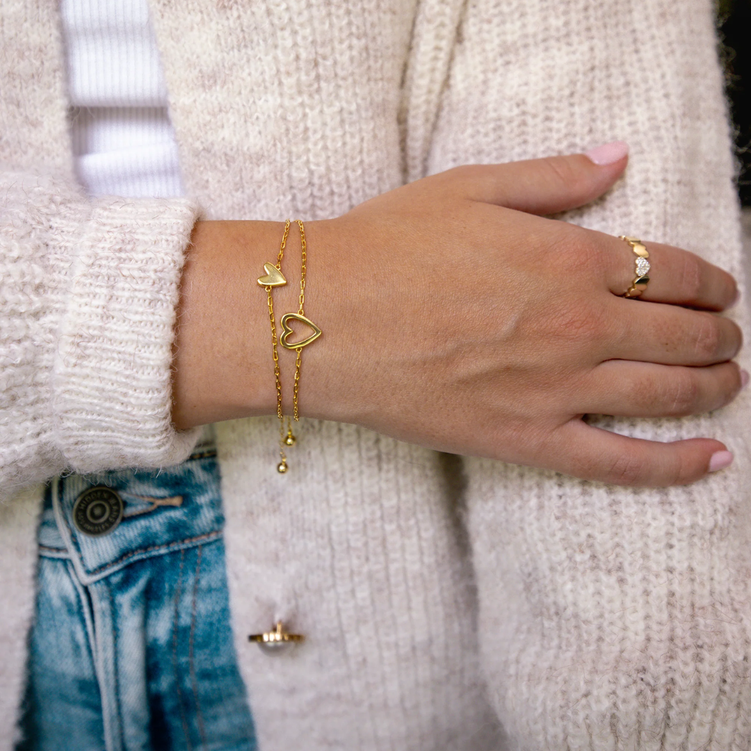 Luna Heart Duo Bracelet