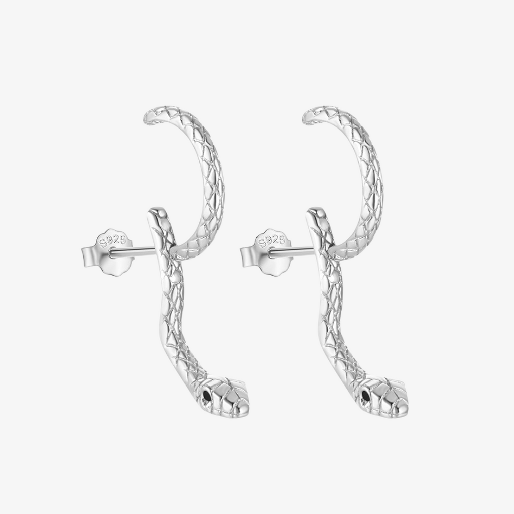 Aura Snake Adjustable Earrings
