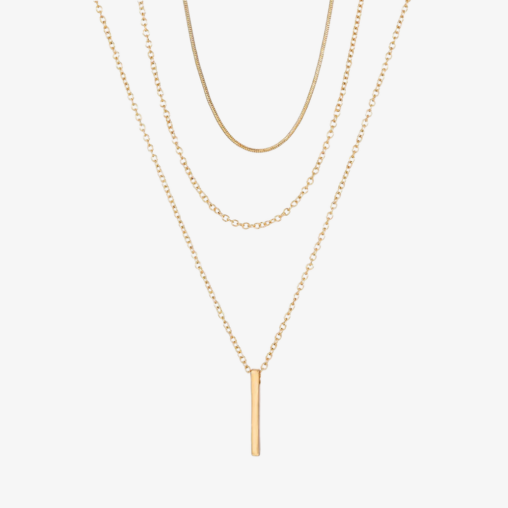 Axis Layered Necklace