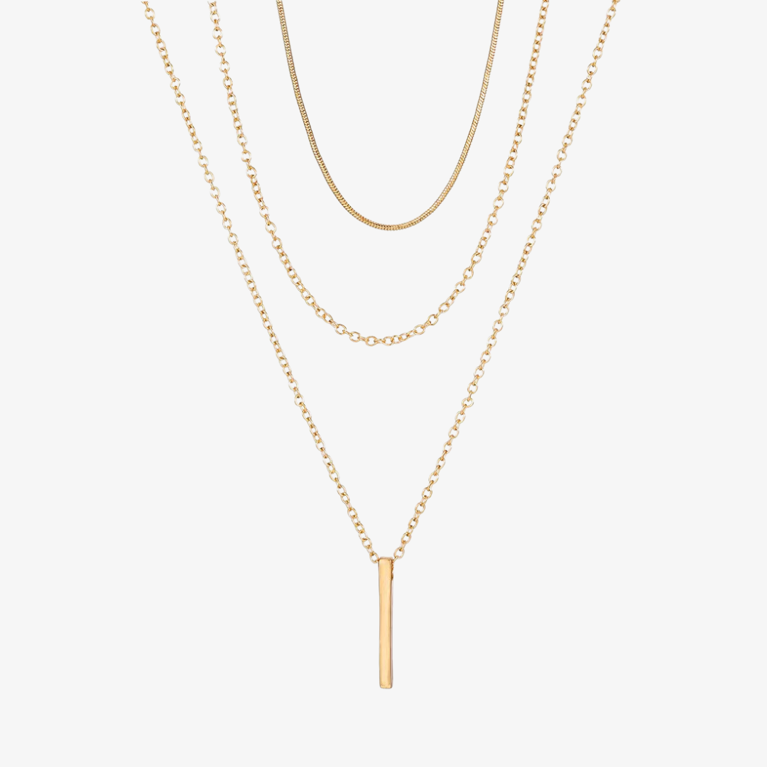 Axis Layered Necklace