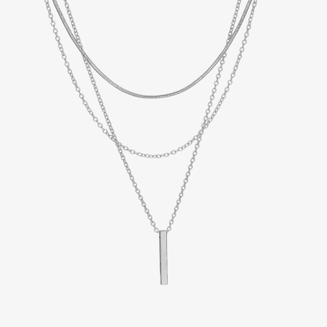 Axis Layered Necklace