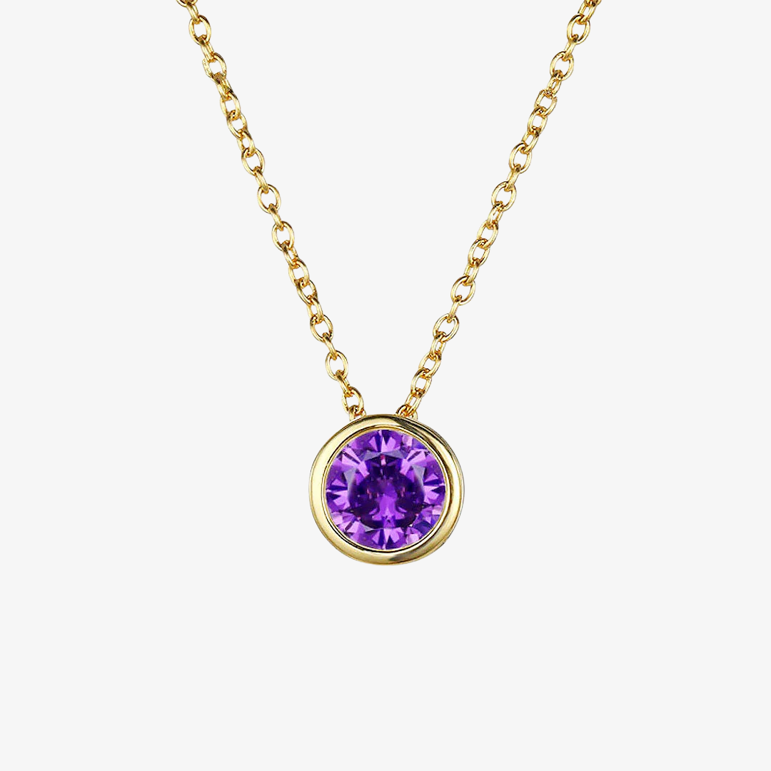 Luna Birthstone Necklace