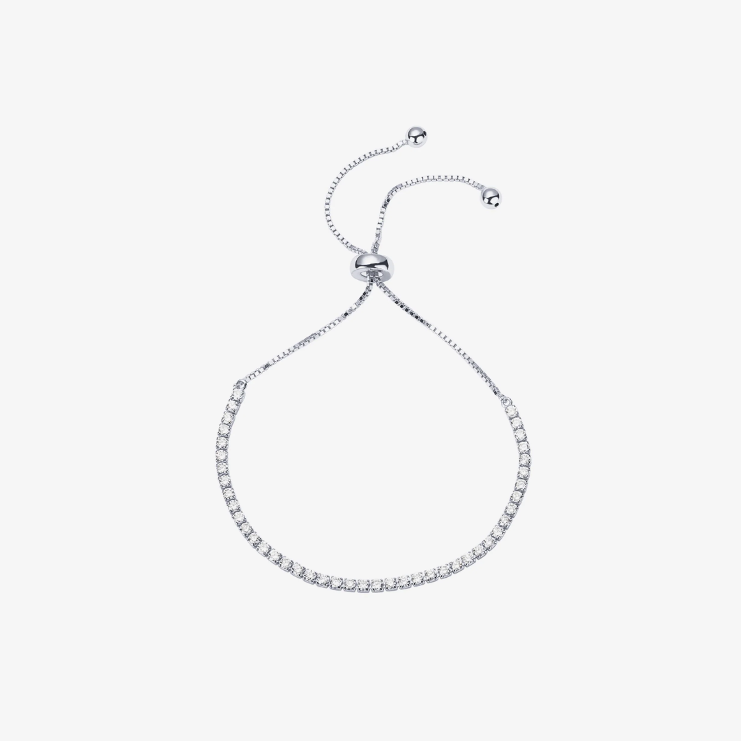 Aura Adjustable Tennis Bracelet