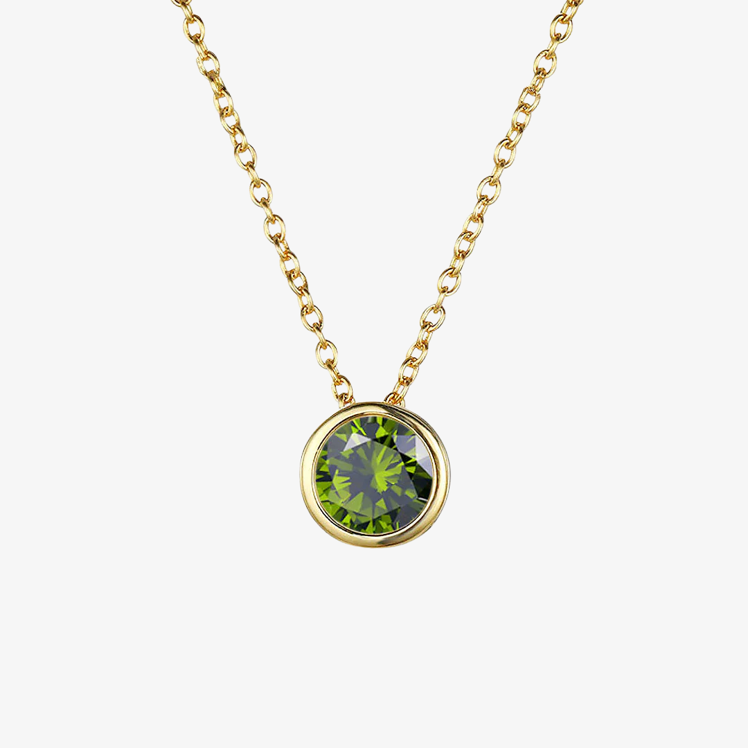 Finelure Birthstone Pendant Necklace