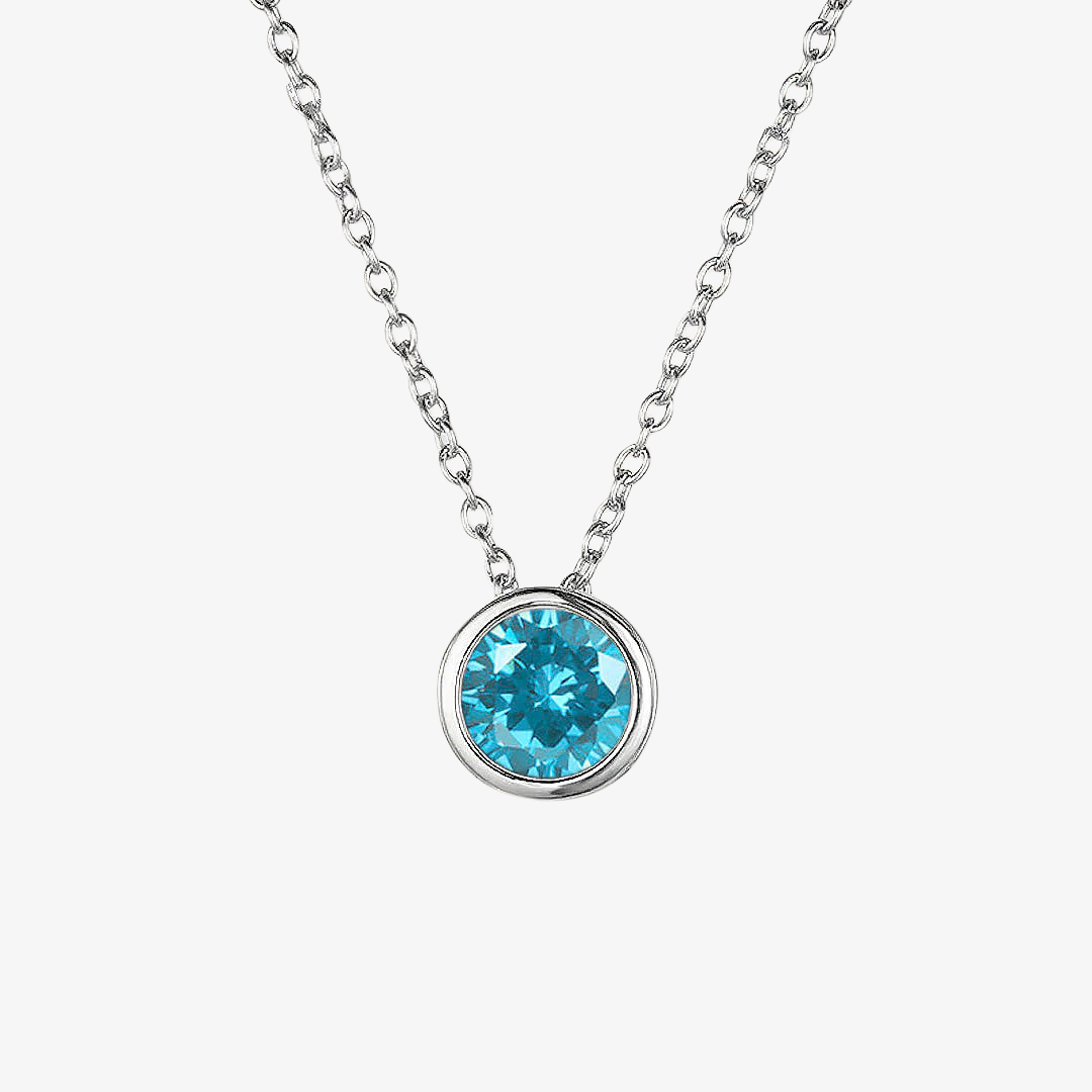 Luna Birthstone Necklace